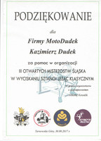 Certyfikaty i podziękowania 2 - MotoDudek.pl